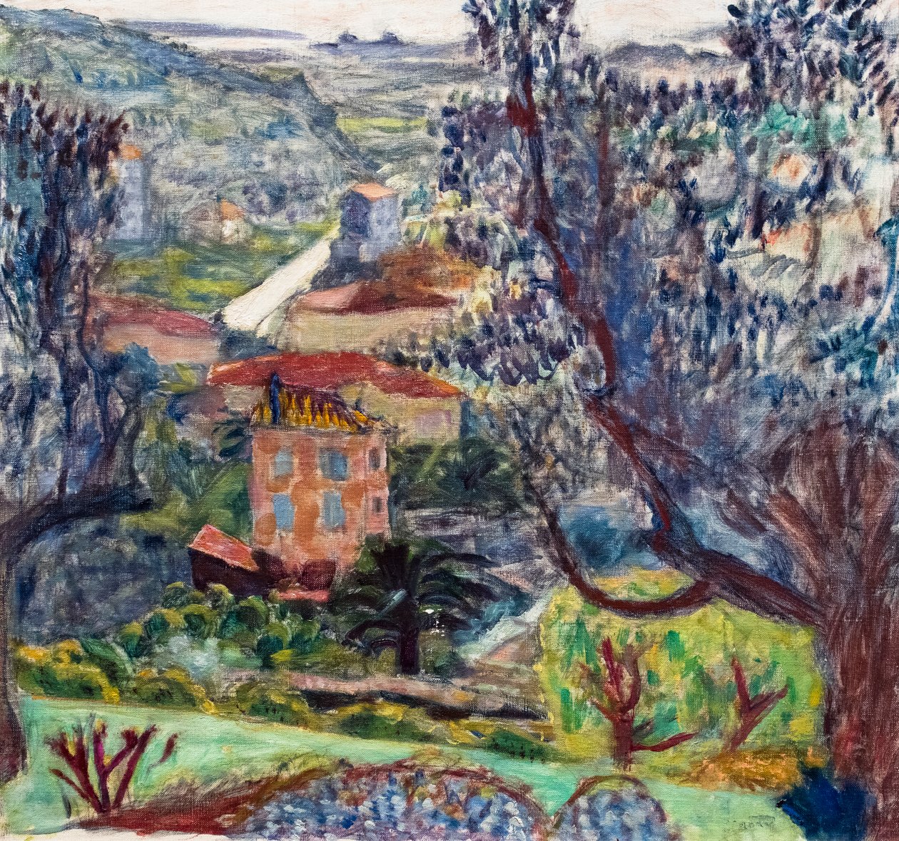 Landschaft des Midi, ca. 1923 von Pierre Bonnard
