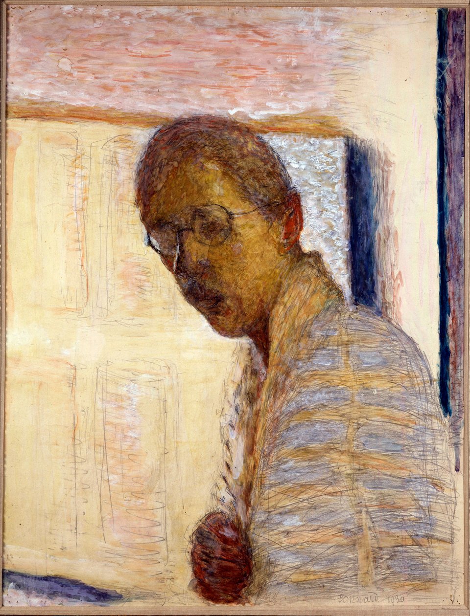 Selbstporträt - 1930 von Pierre Bonnard