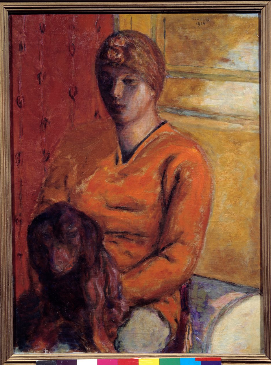 Die Hundedame von Pierre Bonnard