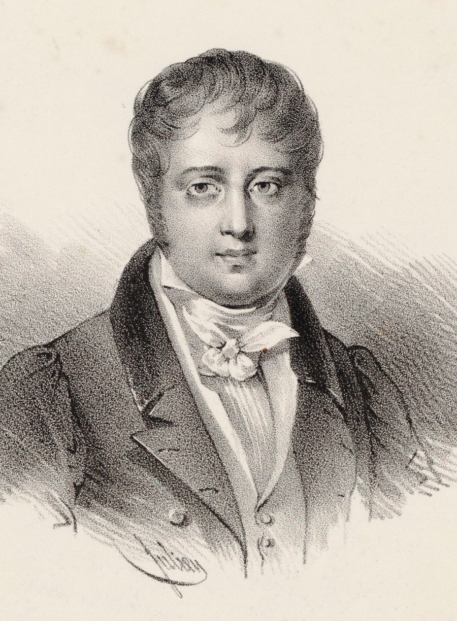 Porträt des Komponisten Nicolò Isouard, 1775-1818 von Pierre François Ducarme