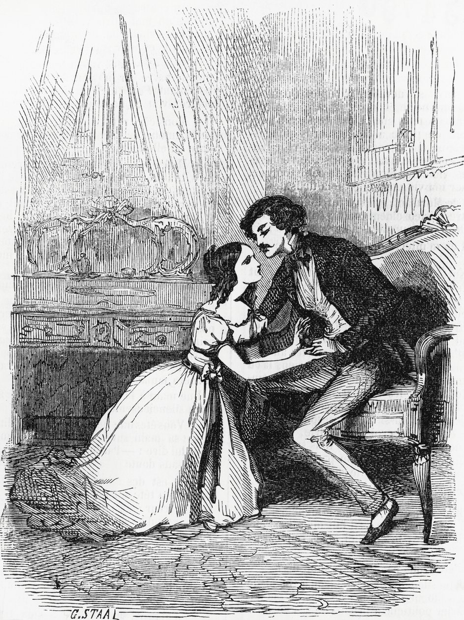 Illustration für Die schwarze Schaf von Pierre Gustave Eugene (1817 82) Staal