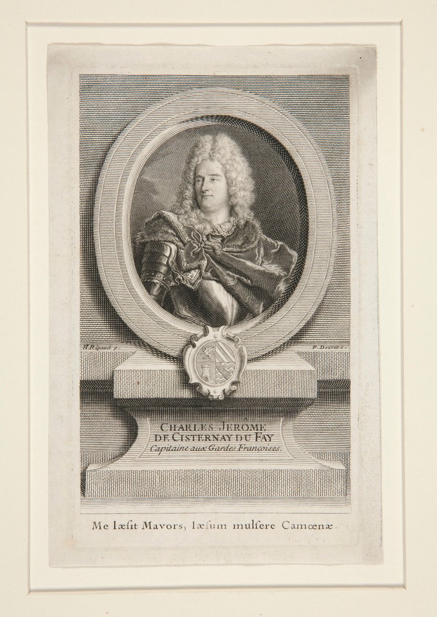 Charles Jérôme de Cisternay du Fay (1662-1723) von Pierre Imbert Drevet