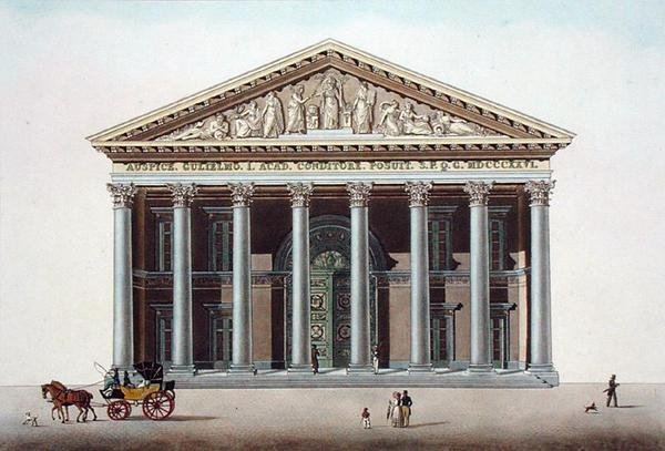 Palais Academique in Gent, aus 
