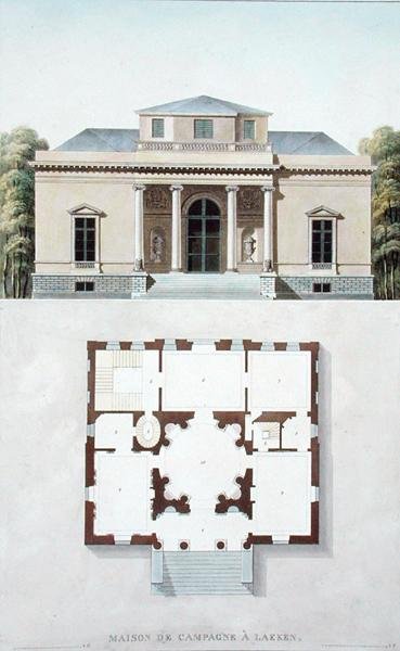 Landhaus in Laeken, aus 
