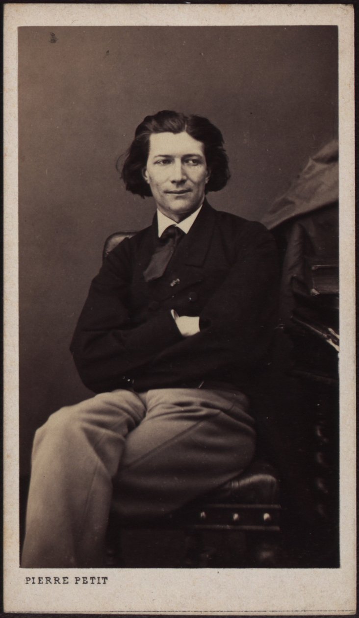 Porträt des Dramatikers Victorien Sardou von Pierre Lanith Petit