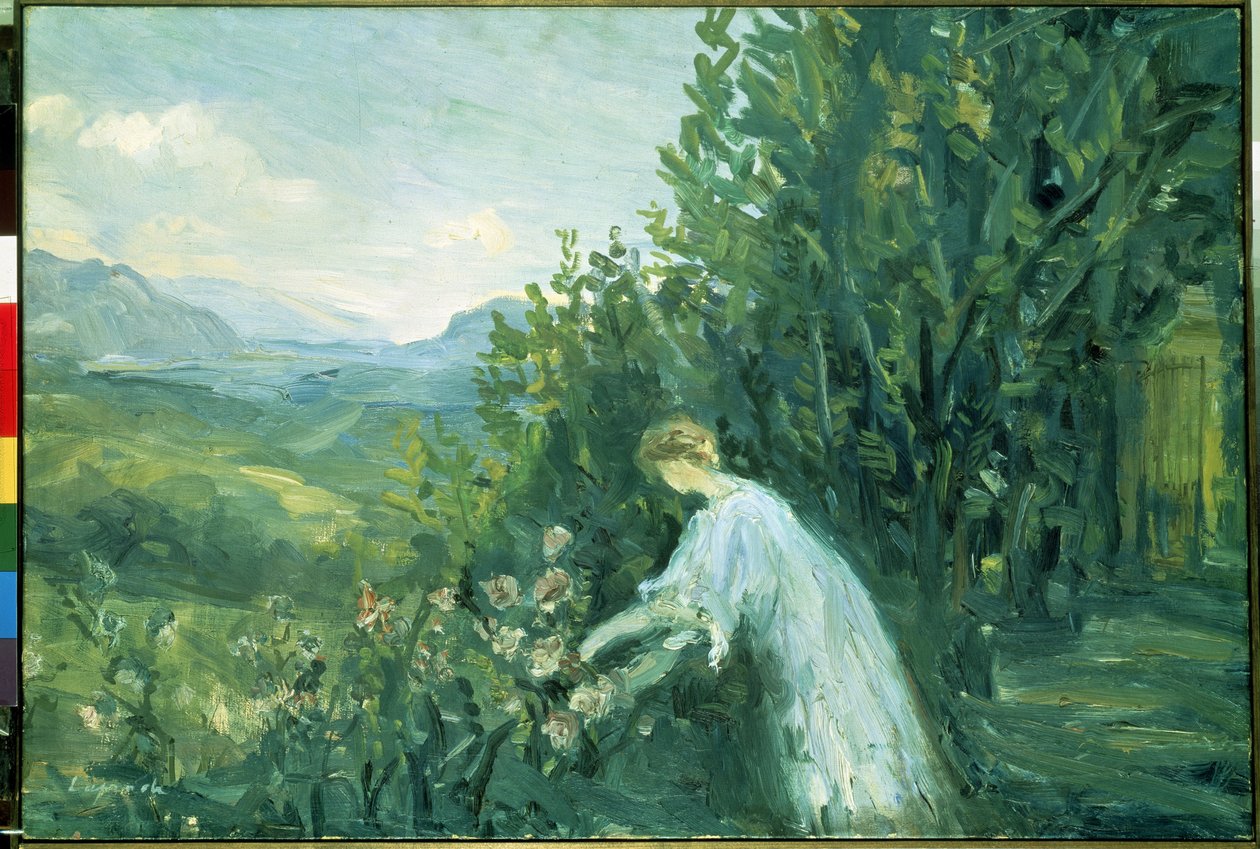 Dame im Garten von Pierre Laprade