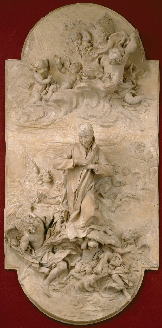 S. Luigi Gonzaga in Herrlichkeit, ca. 1696 von Pierre Legros