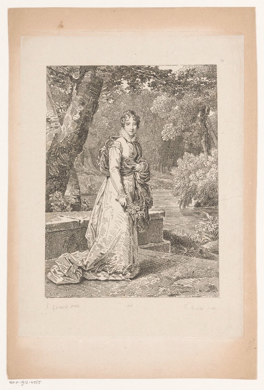 Porträt von Eugénie Adelaide d