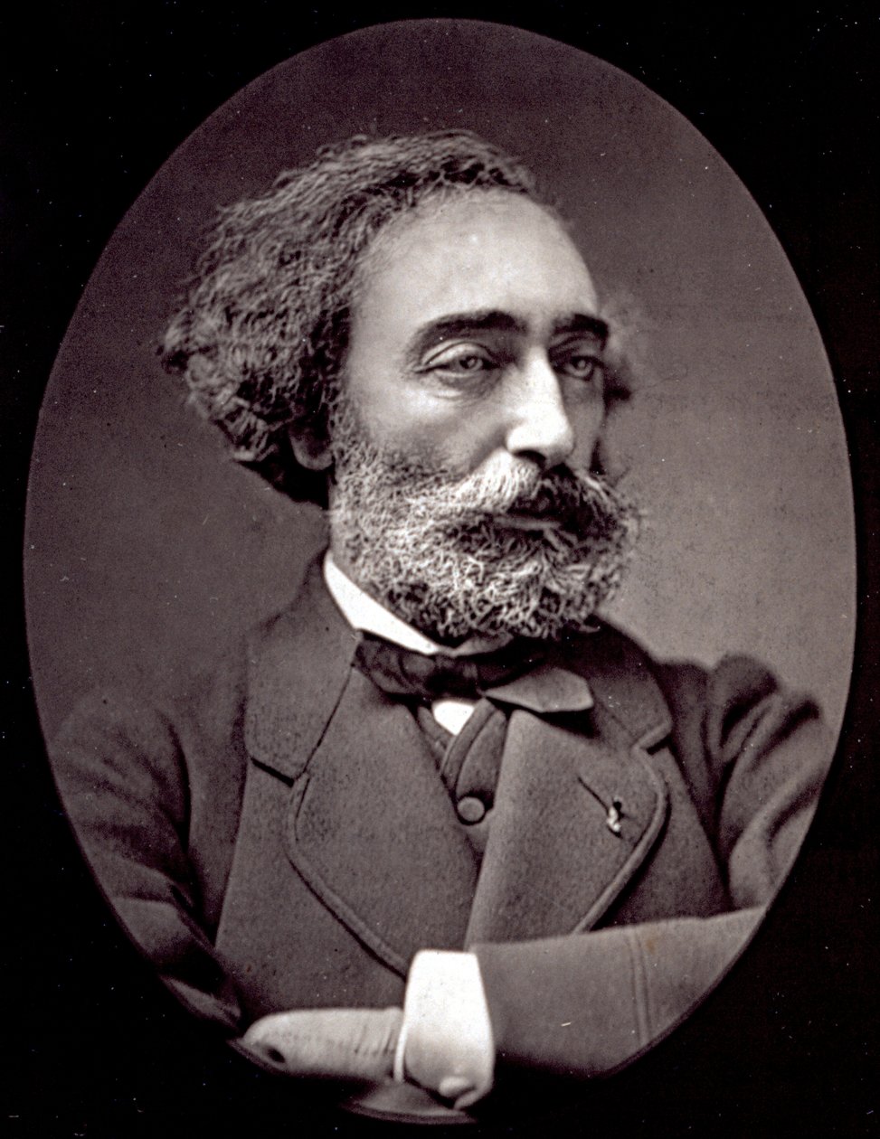 Halbporträt des Malers Emile Levy von Pierre Petit