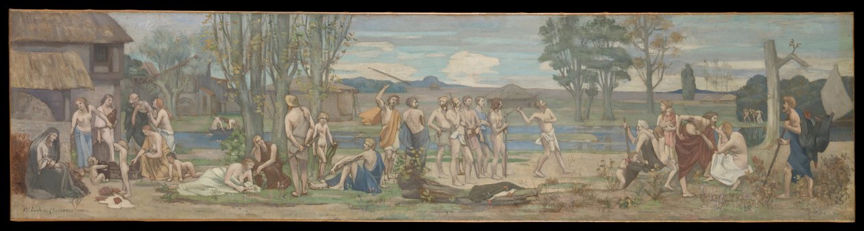 Ludus pro patria von Pierre Puvis de Chavannes