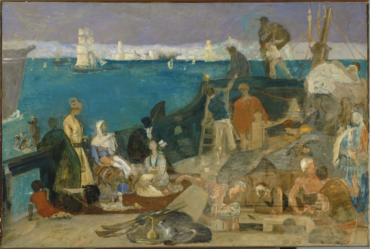 Marseille, Tor zum Orient von Pierre Puvis de Chavannes