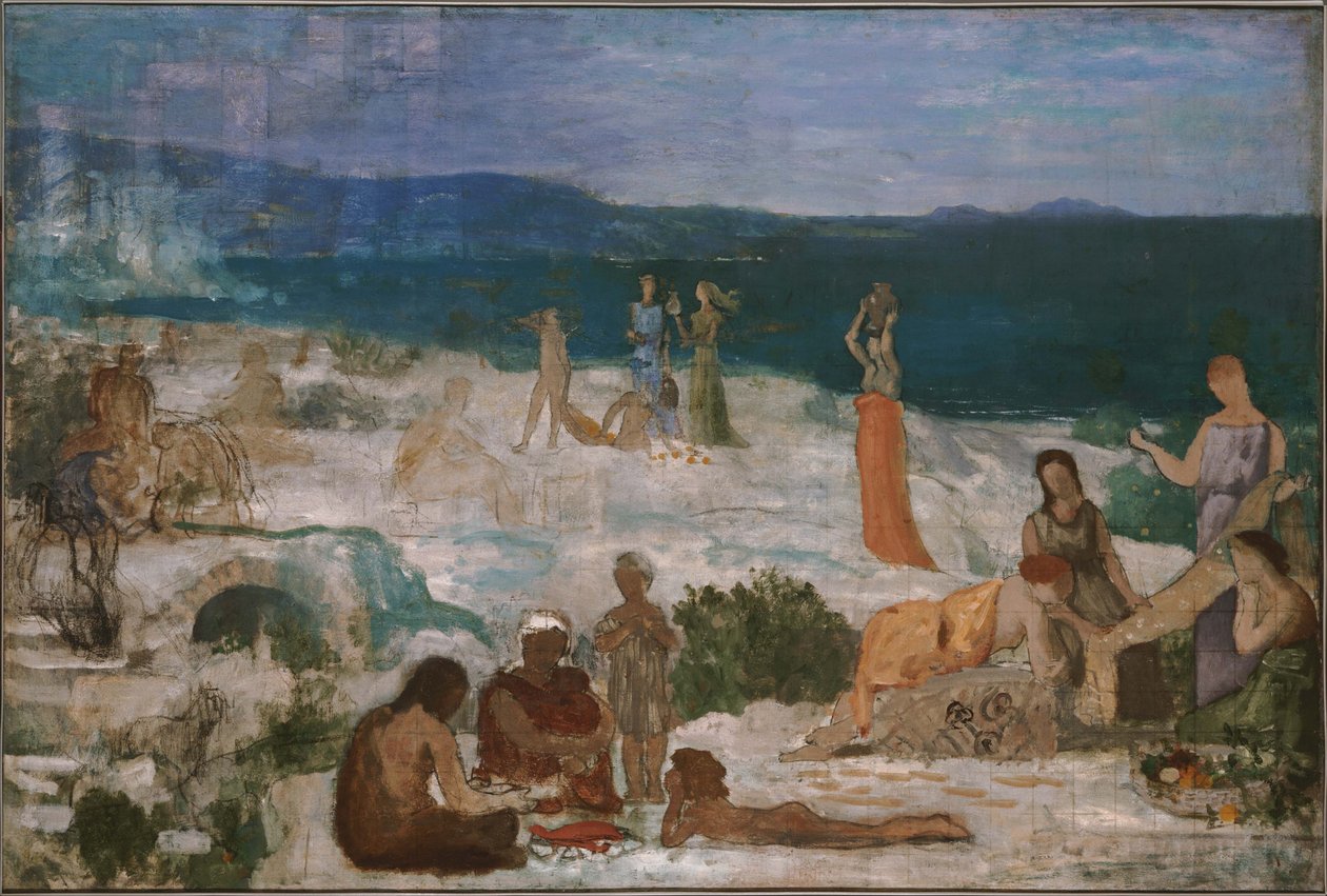 Massilia, griechische Kolonie von Pierre Puvis de Chavannes