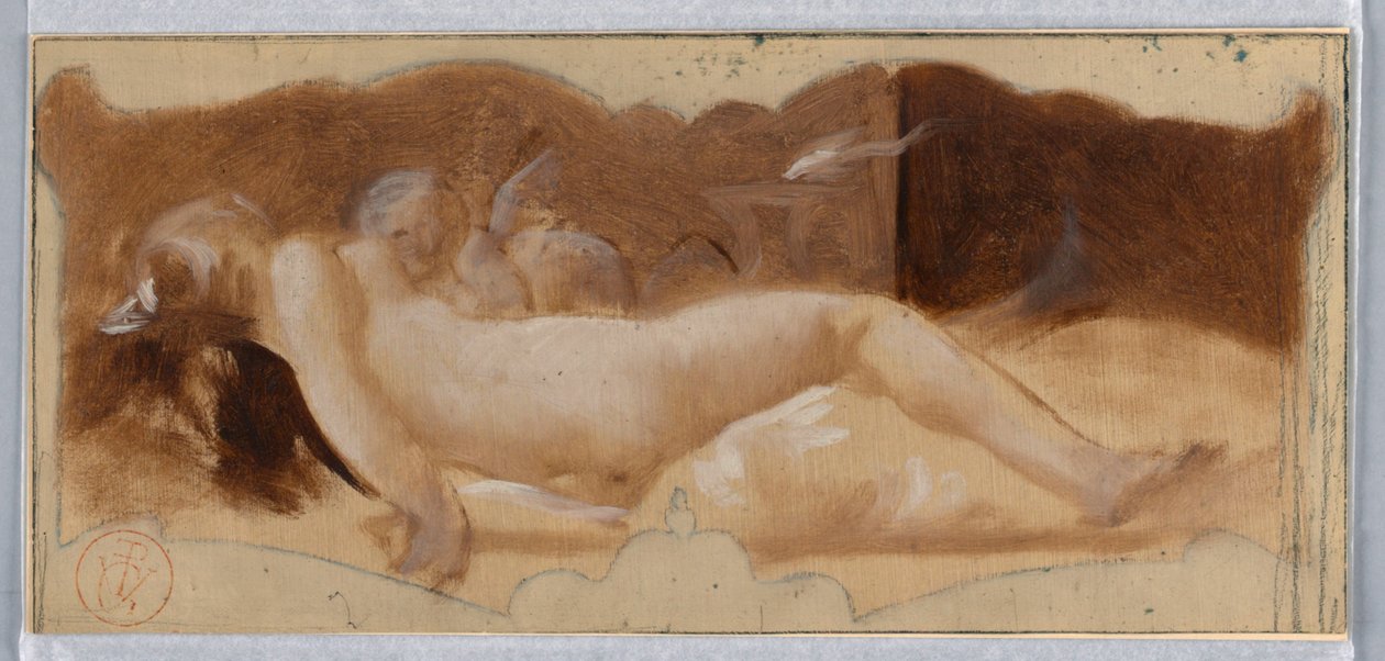 Zeichnung von Pierre Victor Galland
