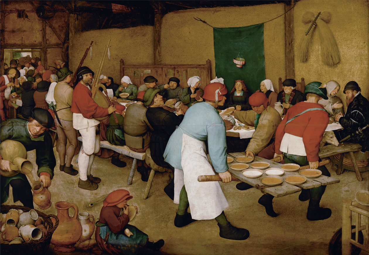Die Bauernhochzeit von Pieter Bruegel the Elder