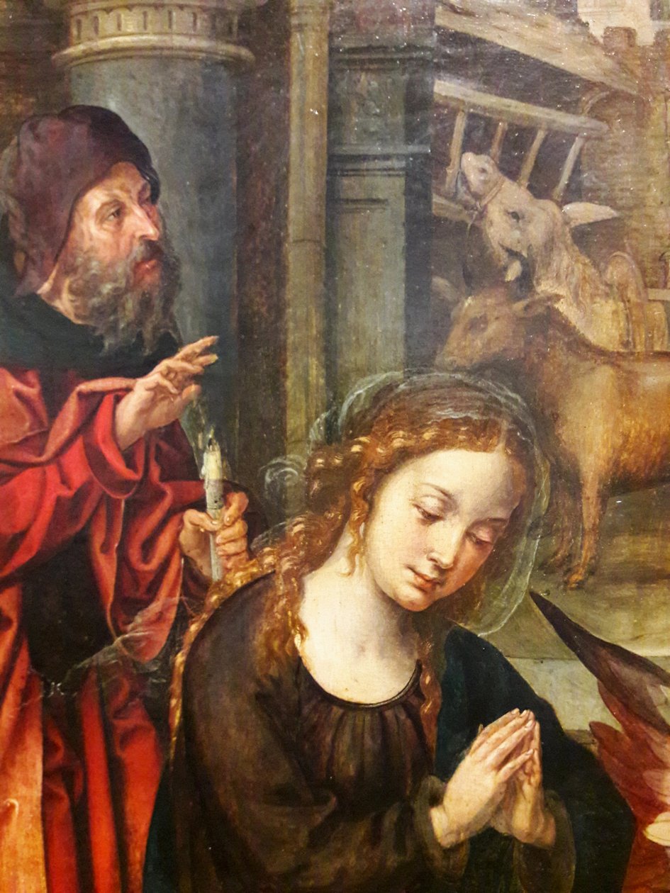 Die Anbetung der Hirten von Pieter Coecke van Aelst