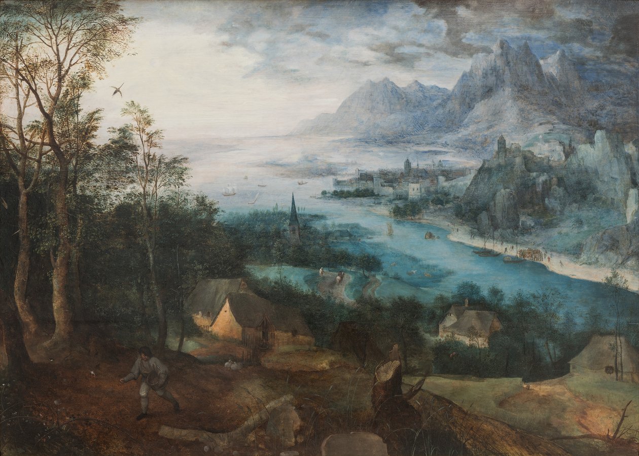 Das Gleichnis vom Sämann, 1557 von Pieter Bruegel the Elder