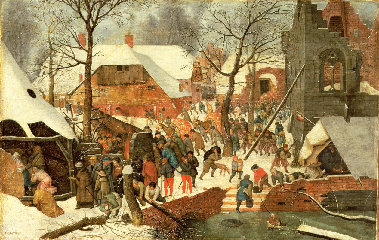 Die Anbetung der Könige von Pieter Brueghel the Younger