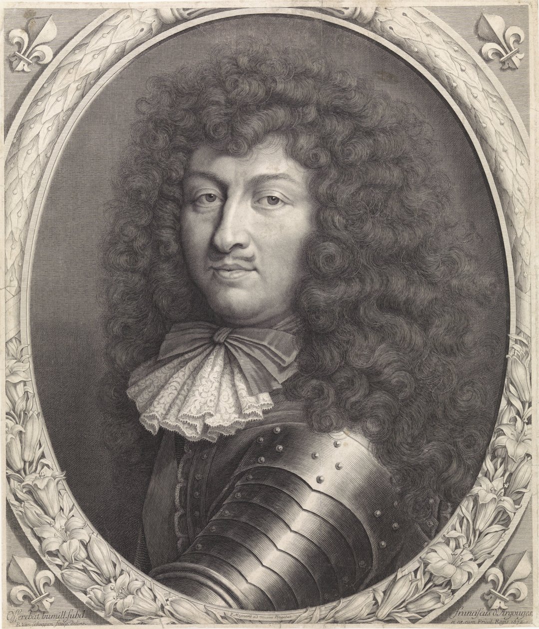 Porträt von Ludwig XIV. von Frankreich von Pieter van Schuppen