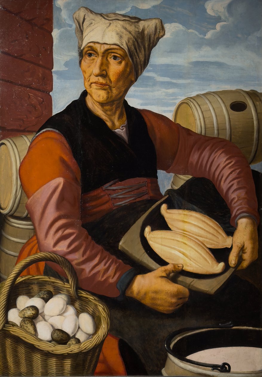Eine niederländische Bäuerin, ca. 1550 von Pieter (1507/08 75) Aertsen