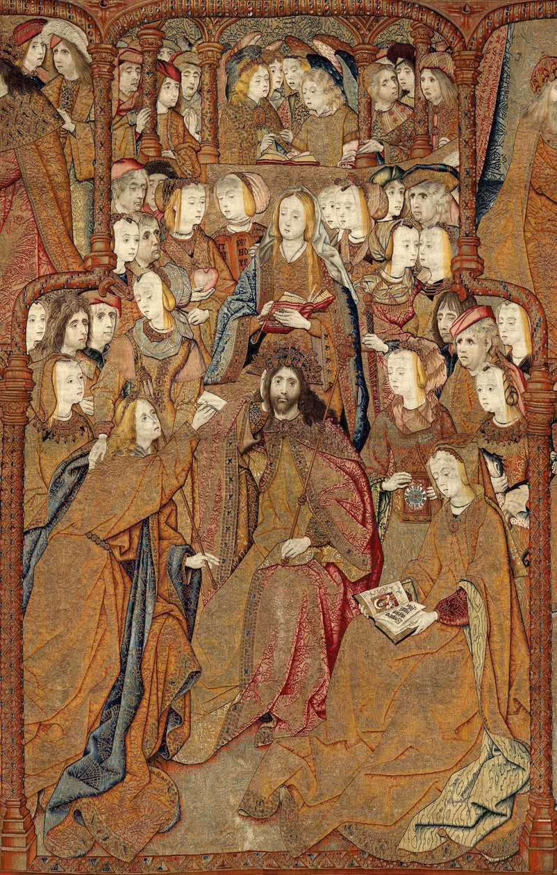 Triumphe der Mutter Gottes oder Panos de Oro, ca. 1500-02 von Pieter (attr. to) Coecke van Aelst