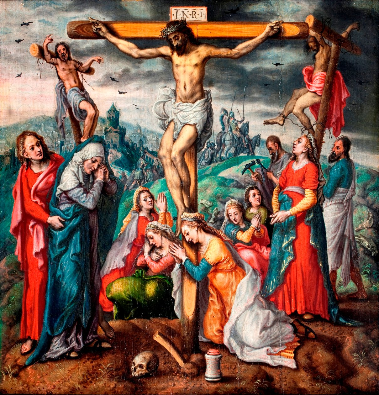 Die Kreuzigung von Pieter Aertsen