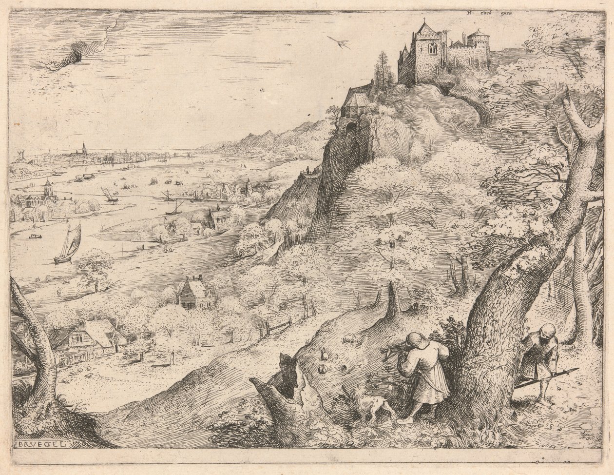 Die Hasenjäger von Pieter Bruegel the Elder