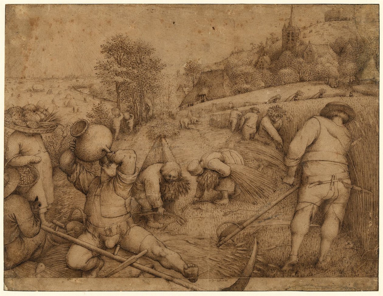 Sommerzeit von Pieter Brueghel the Elder