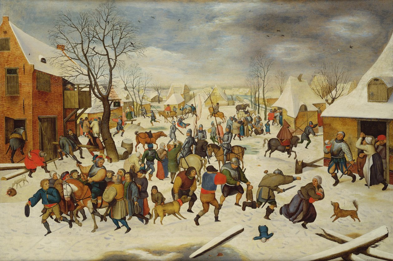 Massaker der Unschuldigen von Pieter Brueghel the Younger