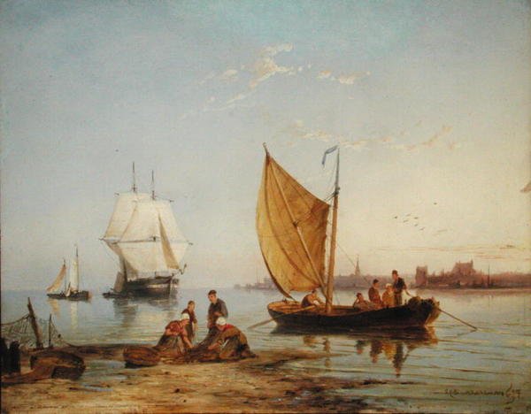 Vor Overschie, Holland von Pieter Christiaan Cornelis Dommelshuizen