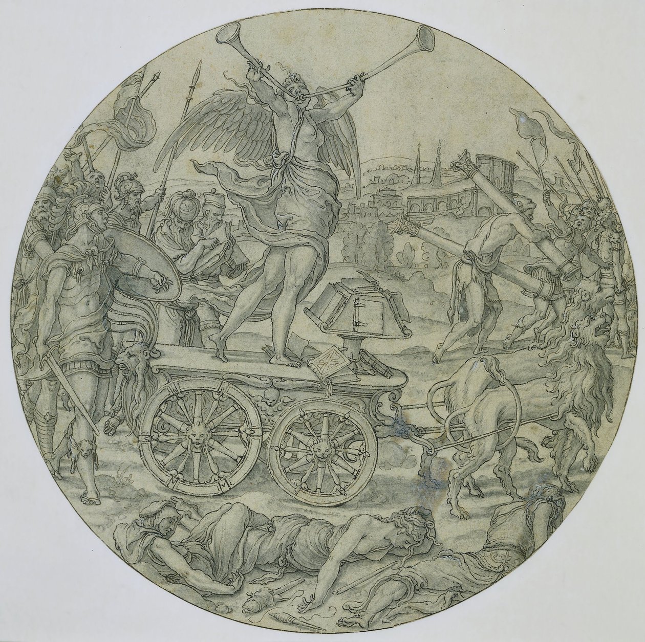 Triumph des Ruhms von Pieter Coecke van Aelst (I) (workshop of)