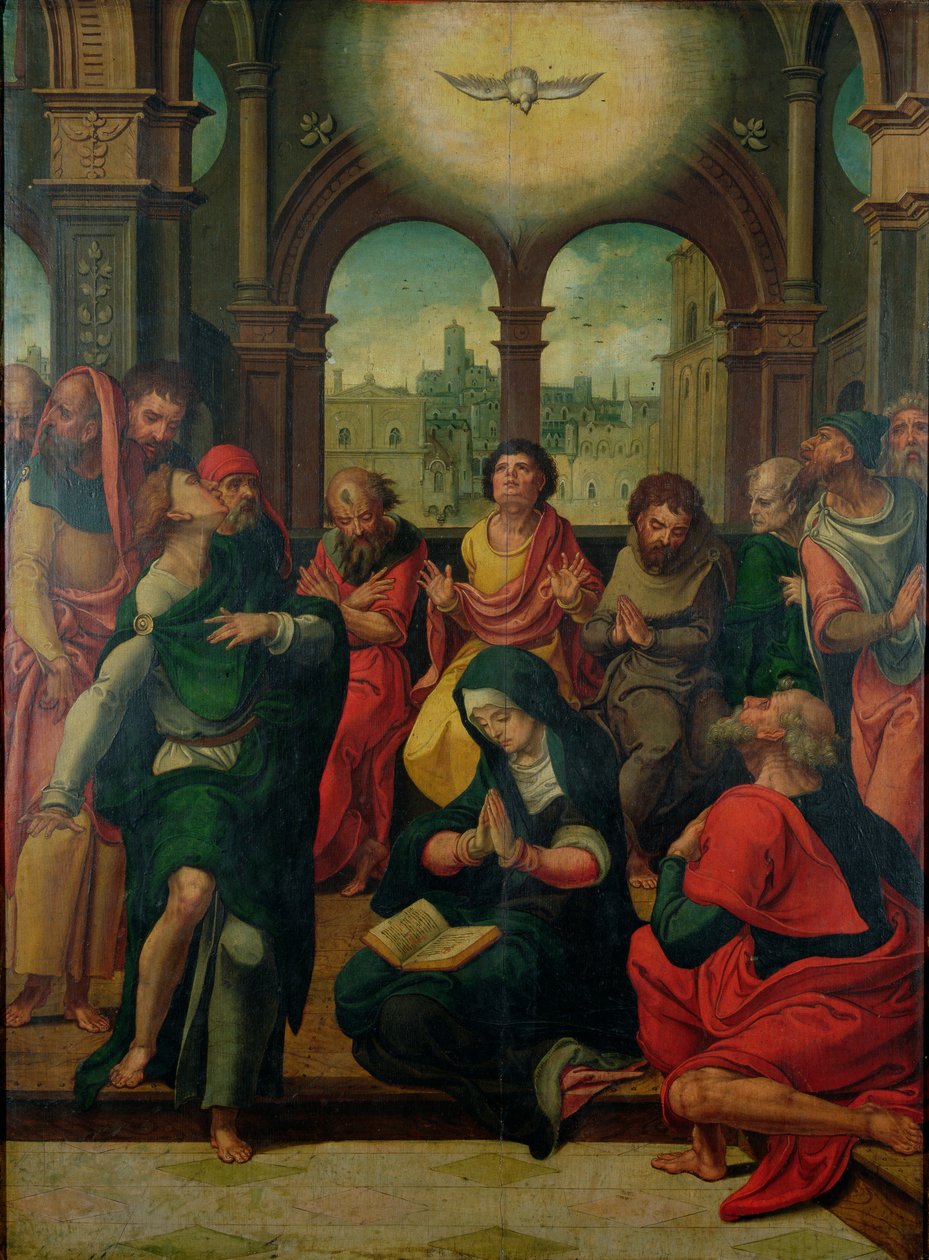 Herabkunft des Heiligen Geistes von Pieter Coecke van Aelst