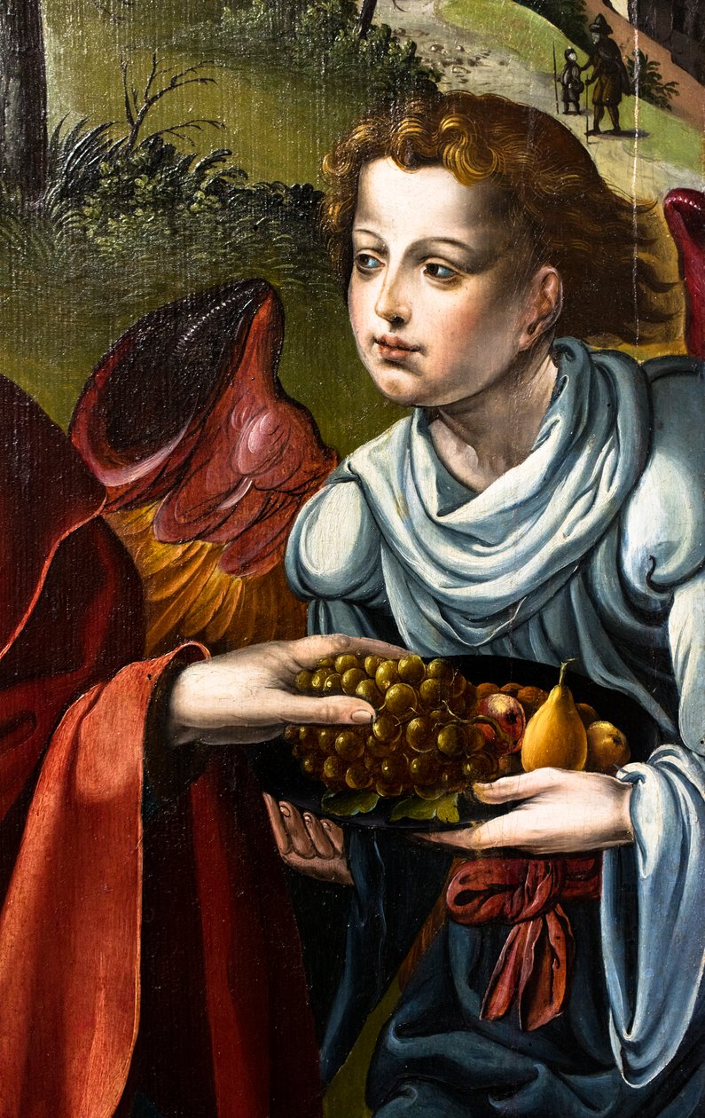 Triptychon der Heiligen Familie von Pieter Coecke van Aelst