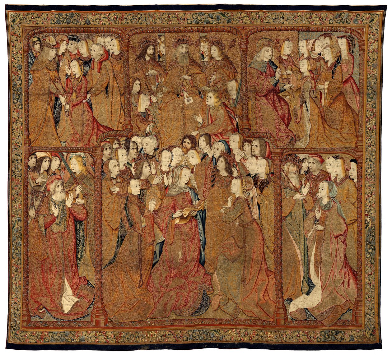Triumphe der Mutter Gottes oder Panos de Oro von Pieter Coecke van Aelst