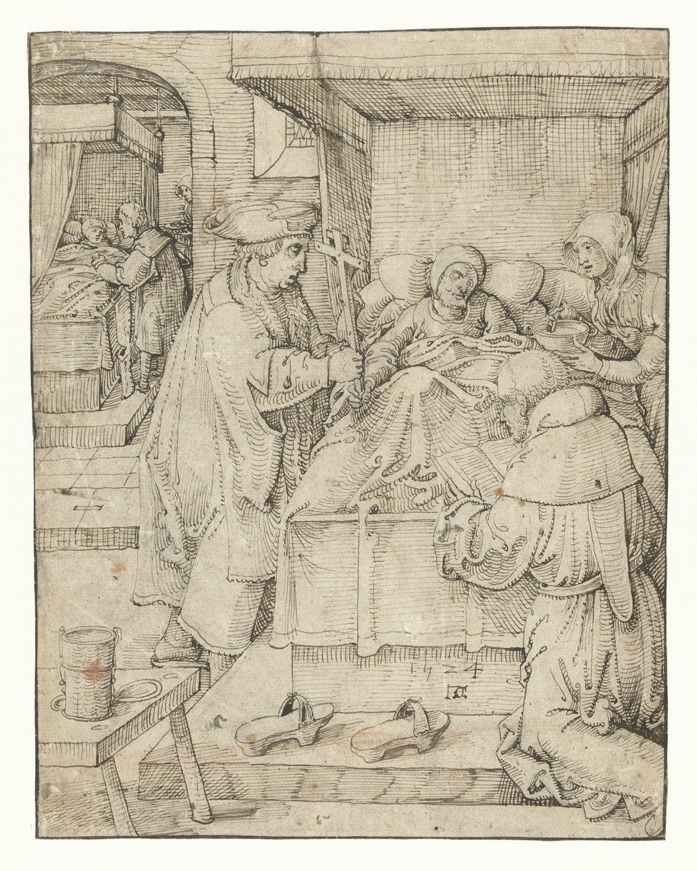 Die Krankenpflege von Pieter Cornelisz. genaamd Kunst