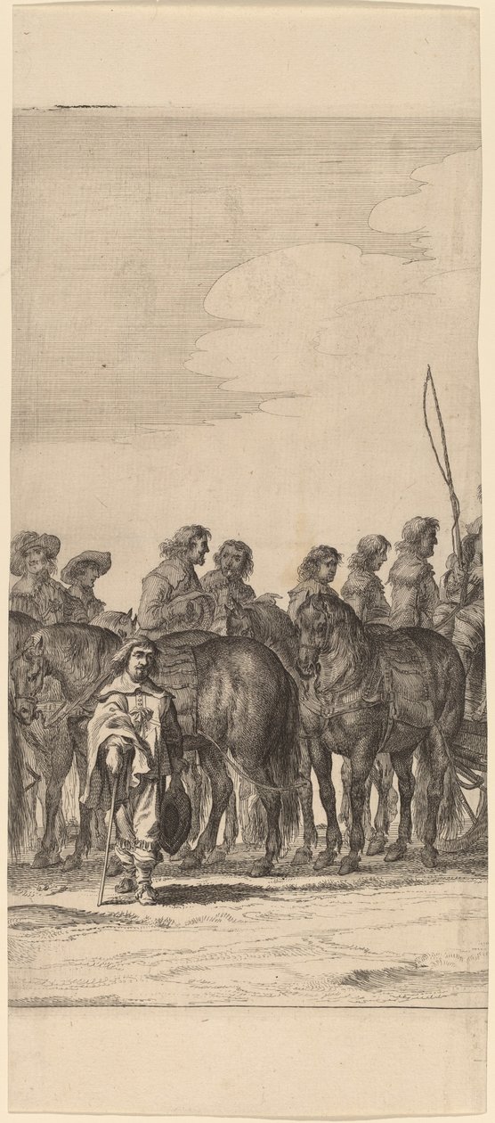 Einzug von Marie de Medici in Amsterdam [Tafel 5 von 6] von Pieter Nolpe