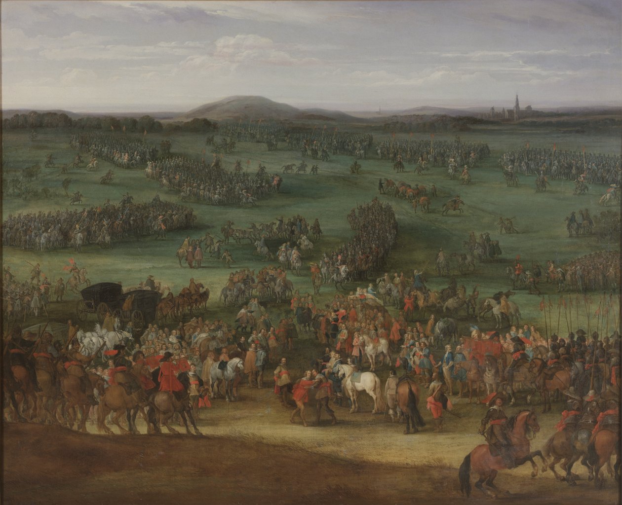 Die Schlacht von Nördlingen am 6. September 1634, 1634 von Pieter Snayers