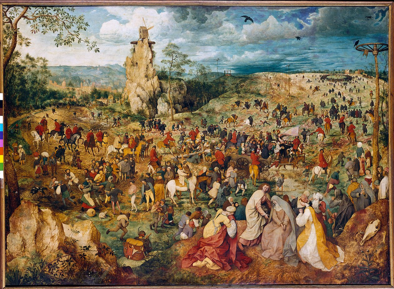 Christus trägt das Kreuz von Pieter Bruegel the Elder