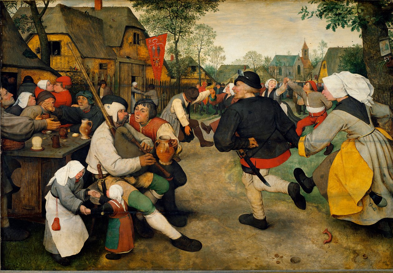 Bauerntanz von Pieter Bruegel the Elder