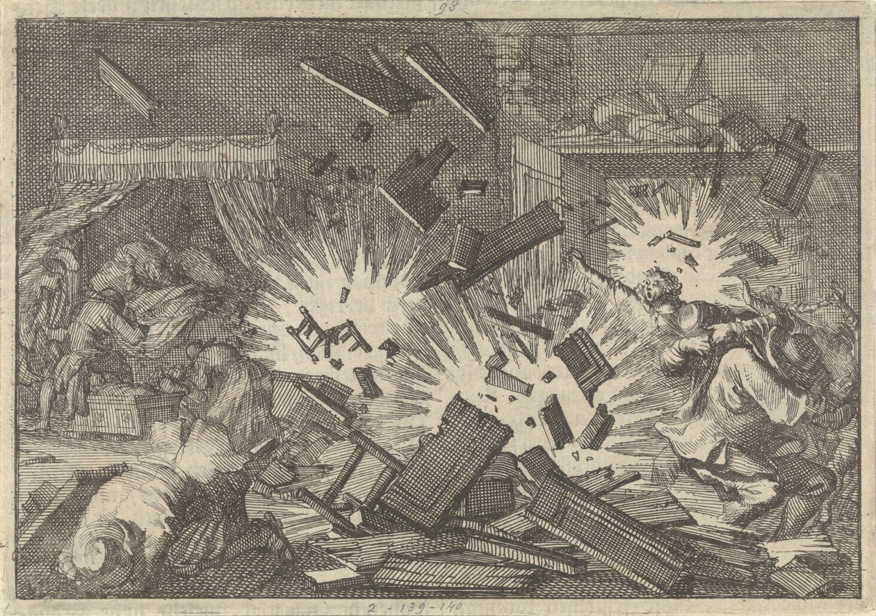 Die Belagerung von Riga durch die russische Armee unter Zar Alexei Michailowitsch im Jahr 1656, 1698 von Pieter Van der Aa