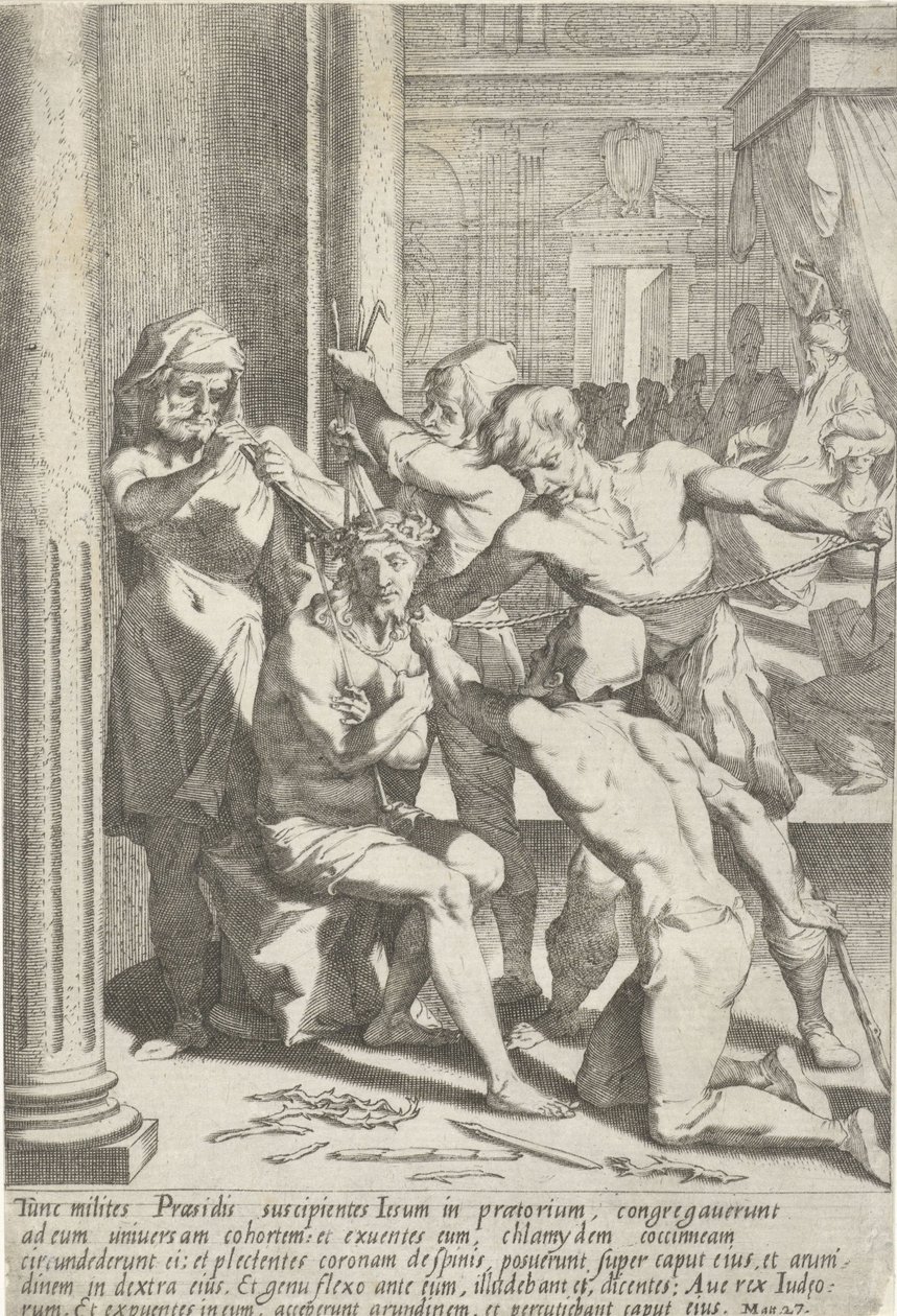 Dornenkrönung Christi von Pieter de Jode (I)