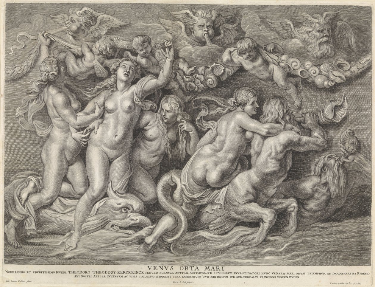 Venus auf dem Meer von Pieter de Jode (II)