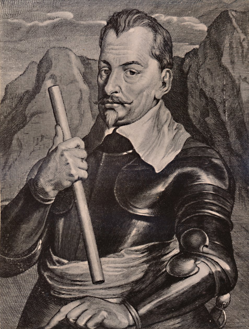 Albrecht von Wallenstein, böhmischer General, 17. Jahrhundert 1894 von Pieter de Jode II
