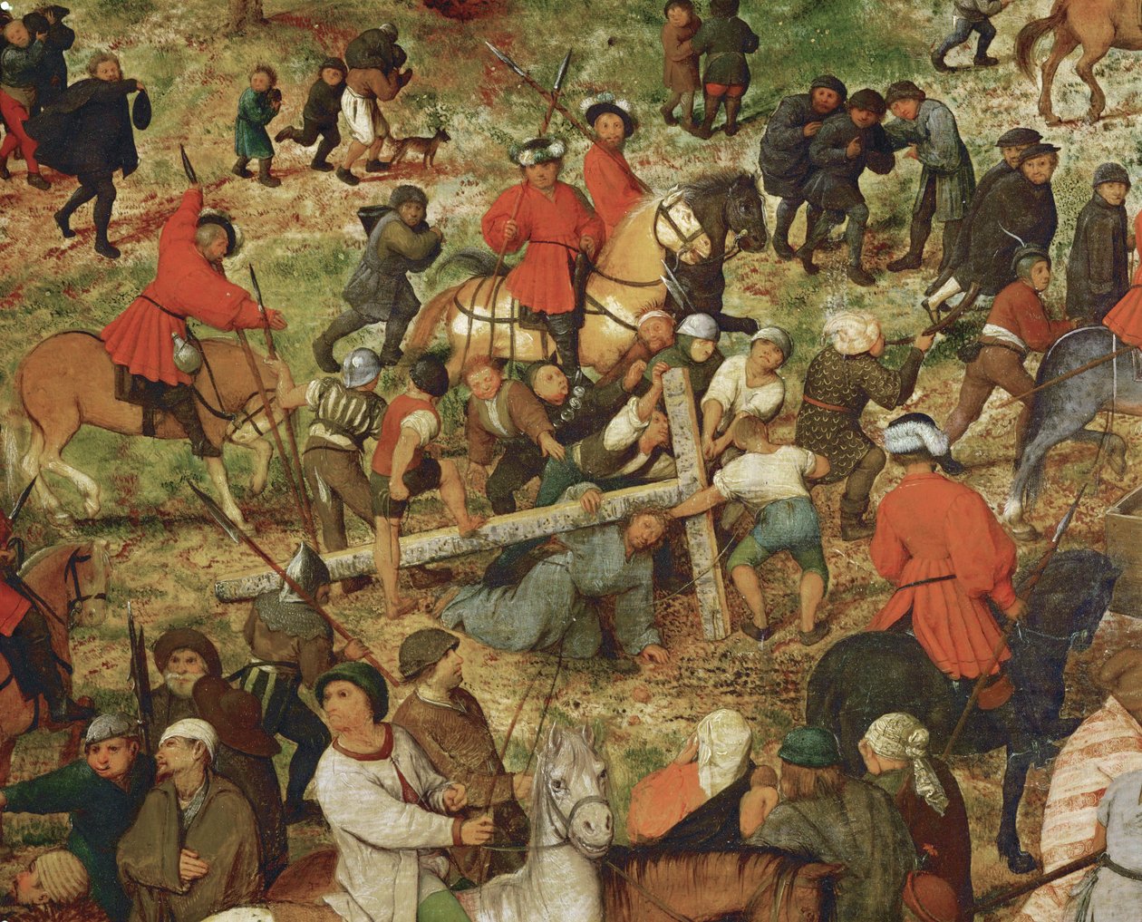 Jesus trägt das Kreuz von Pieter the Elder Bruegel