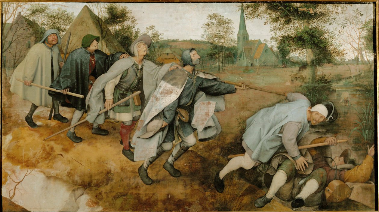 Die Blindenführer von Pieter the Elder Bruegel