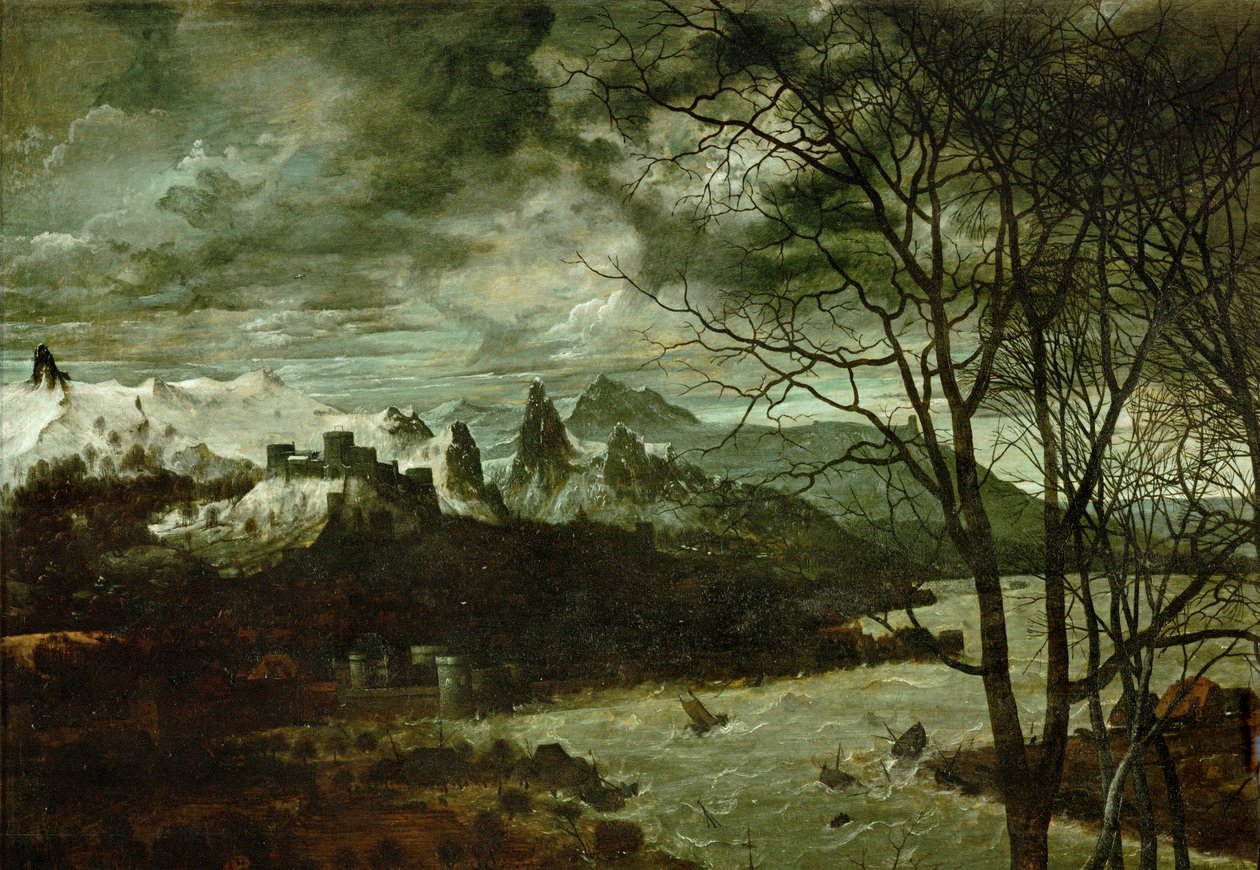 Der dunkle Tag von Pieter the Elder Bruegel