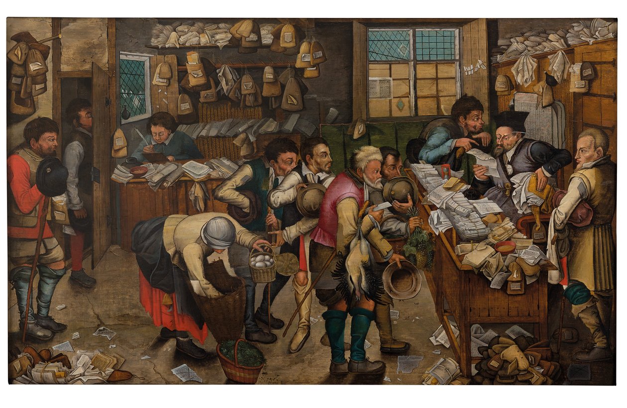 Die Zahlung des Zehnten von Pieter the Younger Brueghel