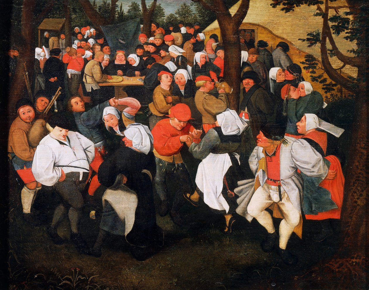 Dorftanz von Pieter the Younger Brueghel