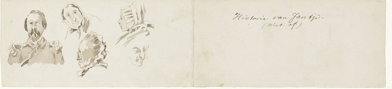 Einige Skizzen zur Geschichte von Jantje von Pieter van Loon