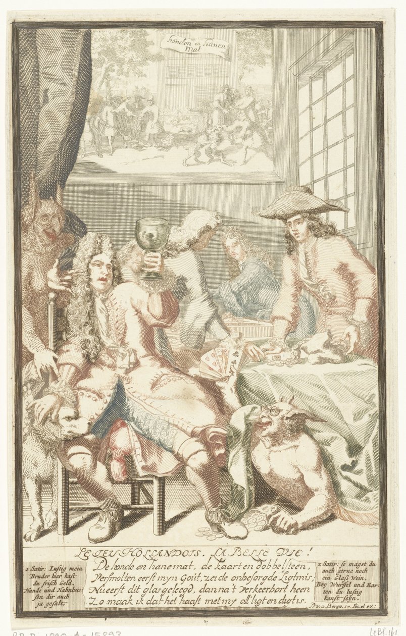 Das Kartenspiel von Pieter van den Berge
