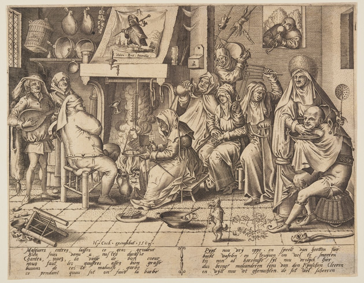 Faschingsdienstag von Pieter van der Heyden